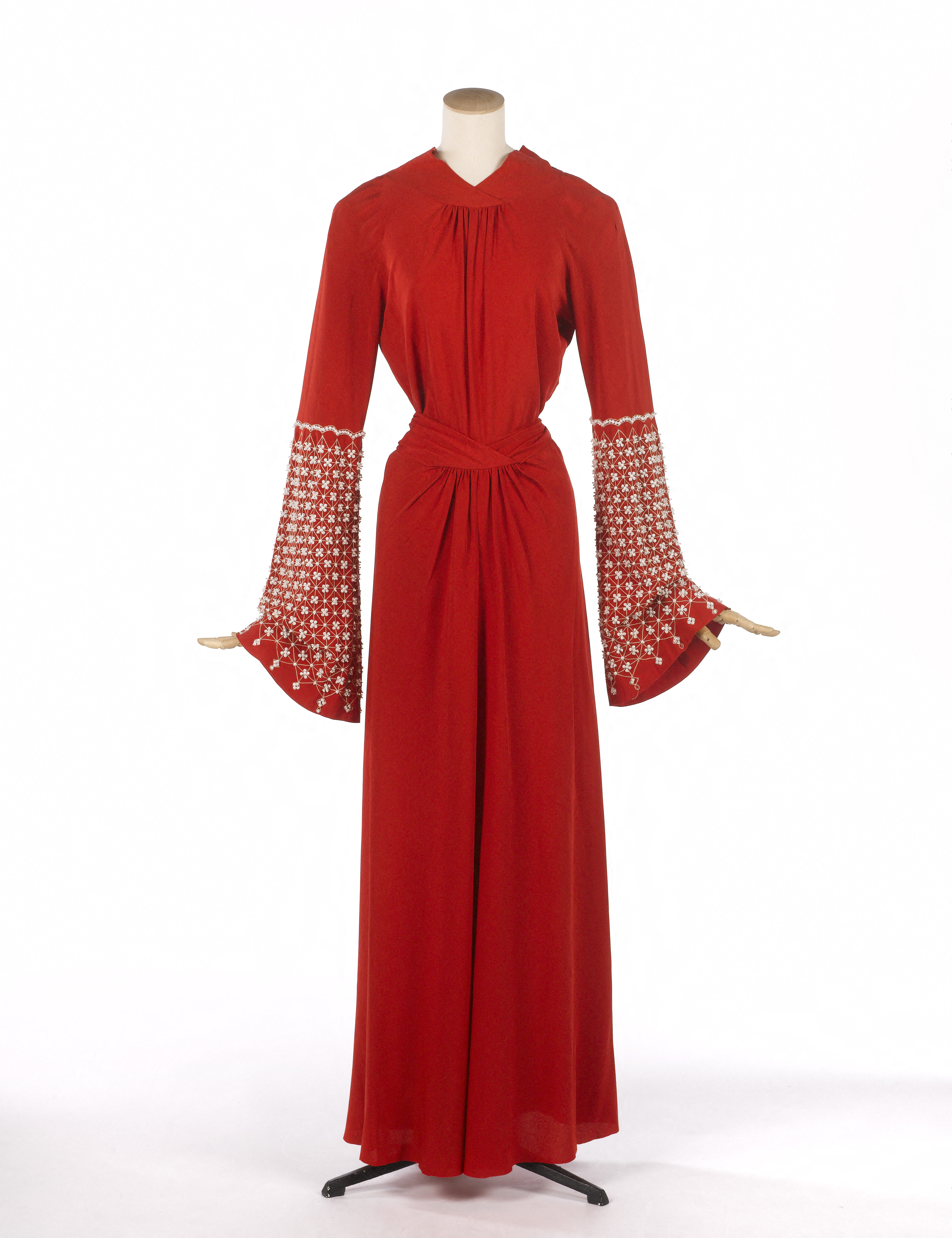 frugthave Eve Ved lov Geranium" evening gown, Jeanne Lanvin | Palais Galliera | Musée de la mode  de la Ville de Paris