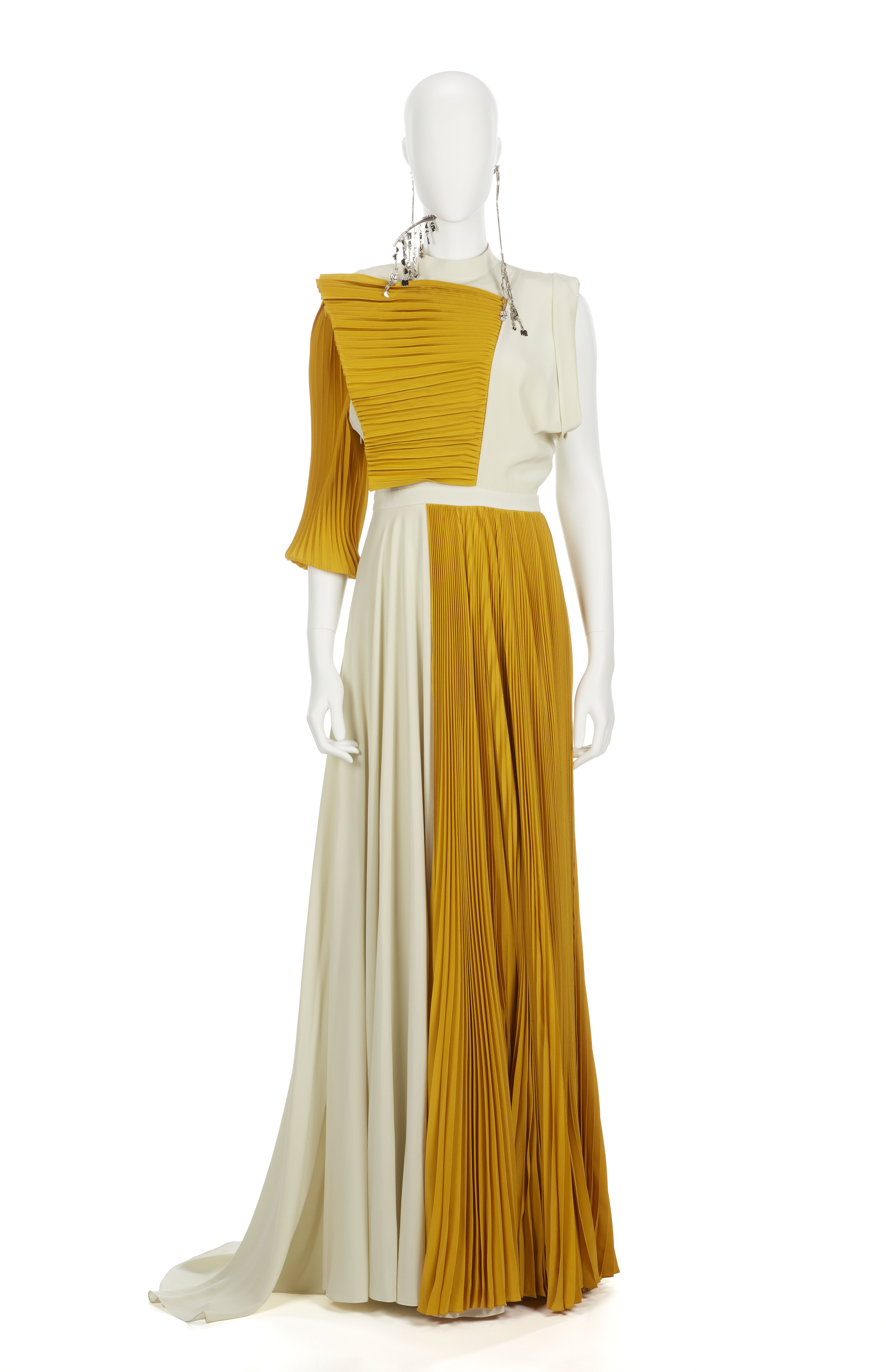 Givenchy Sleeveless Silk Evening Dress - Janet Mandell