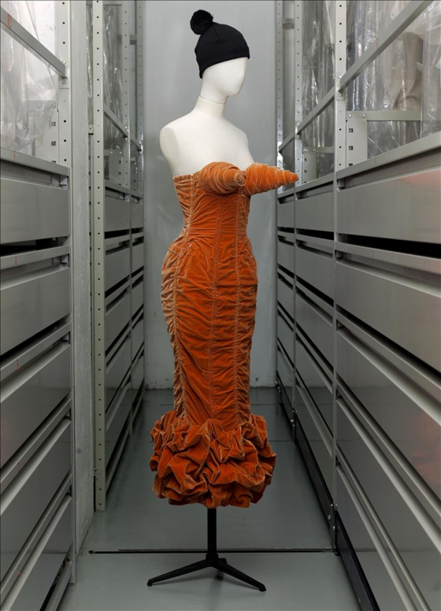 Bombshell Breasts' dress, Jean Paul Gaultier, Palais Galliera