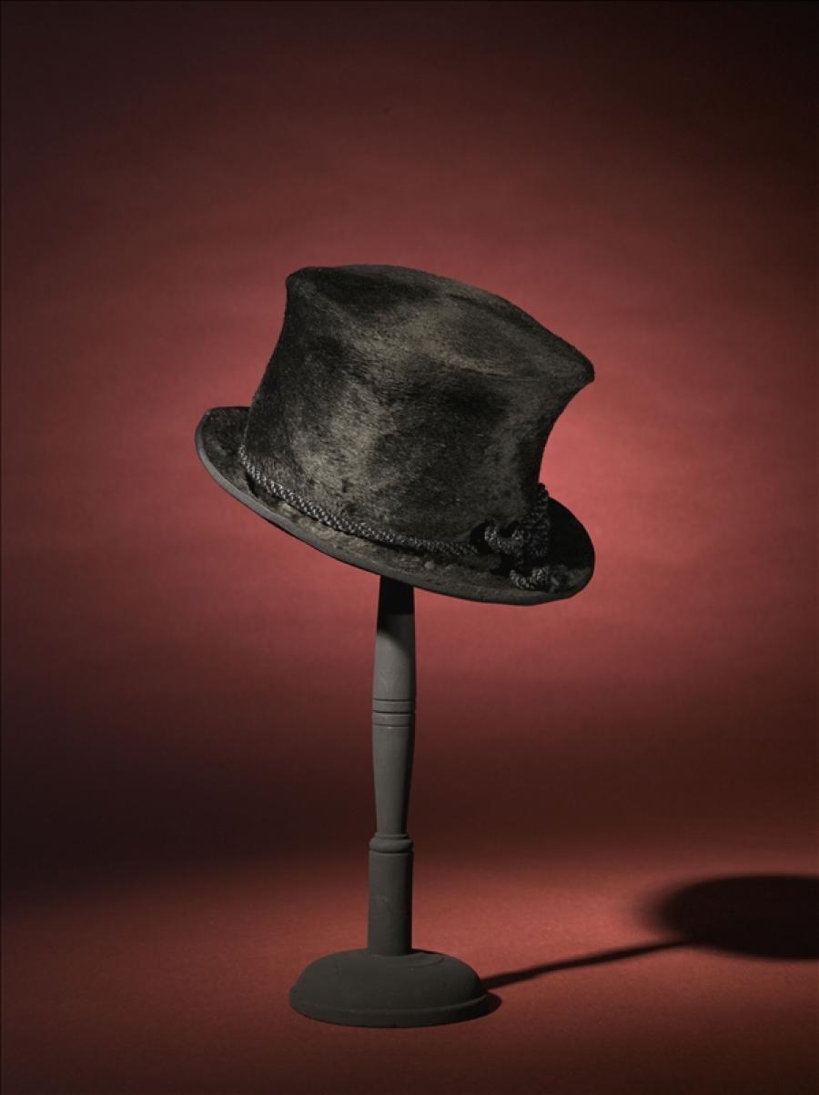 Chapeau Haut de Forme, USA, avec Ruban Etoiles - Aux Feux de la Fête - Paris