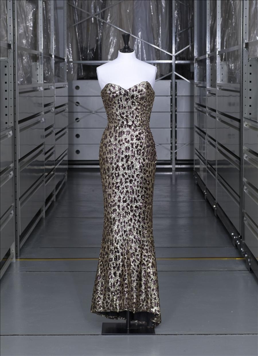 Evening gown, Balmain | Palais Galliera | Musée de la mode de Paris