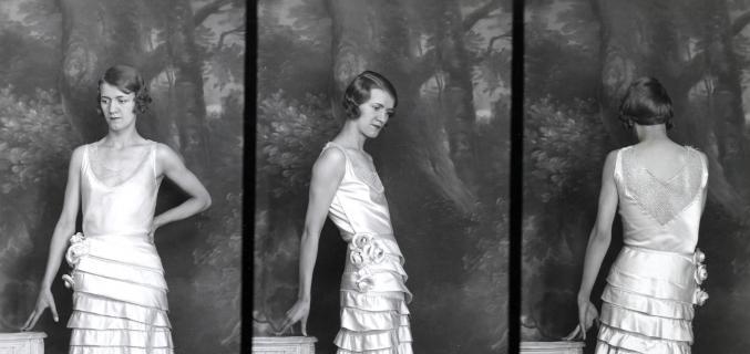 Dépôt de modèle Paquin, robe du soir, 13 août 1931. © Archives de Paris / D12U10 297