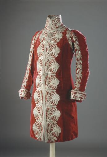 view of a coat of a Grand Marshal of the Palace