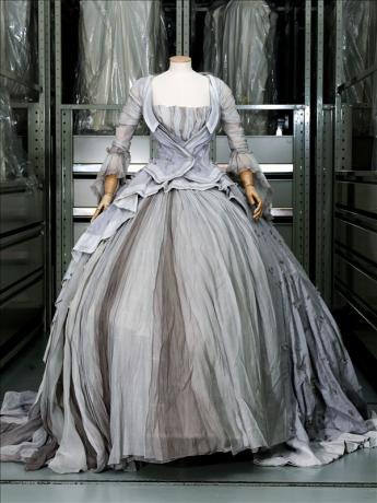 vue de la robe "Marie-Antoinette" 