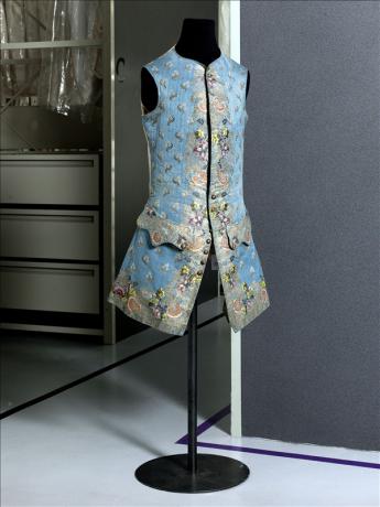 View of a man's waistcoat