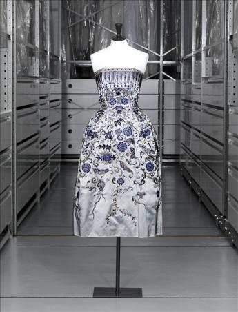 vue de la robe "Palmyre", Christian Dior