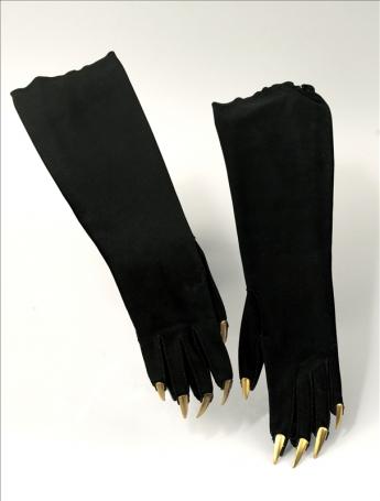 View of the 'Claws' gloves
