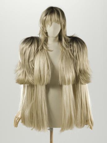 Jacket-wigs and hairpiece, Martin Margiela 