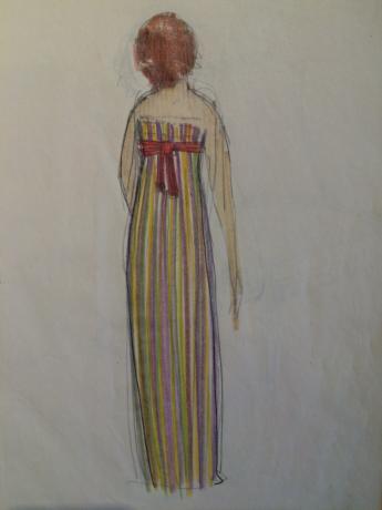 Notebook of “Paul Poiret gowns", by Paul Iribe 