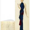 View of a drawing for the summer collection, Maison Alix