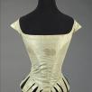 View of bodice said to have belonged to Marie Antoinette