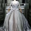 View of the 'Marie Antoinette' dress